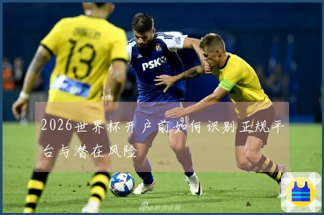 2026世界杯开户前如何识别正规平台与潜在风险