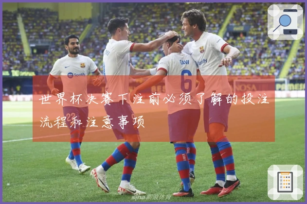 世界杯决赛下注前必须了解的投注流程和注意事项